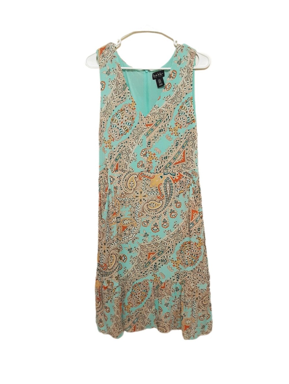 Nicole Miller Sleeveless Boho Dress Womens Size 10